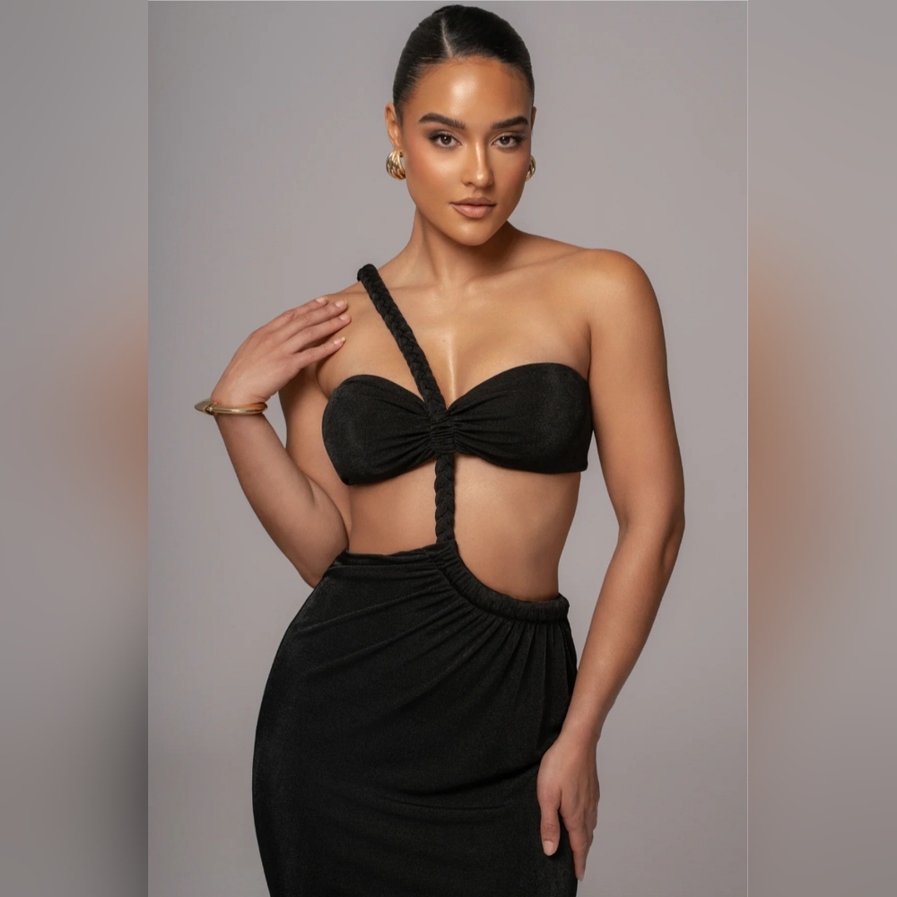 JLUXLABEL Black Cutout Maxi Dress - Picture 5 of 6